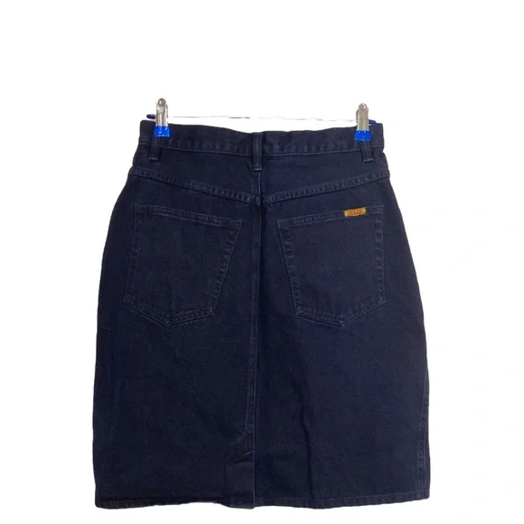 Vintage Denim‎ Skirt Size 13/14 Juniors Jeanjer Jeans by Jordache Classic 80s - Picture 2 of 9